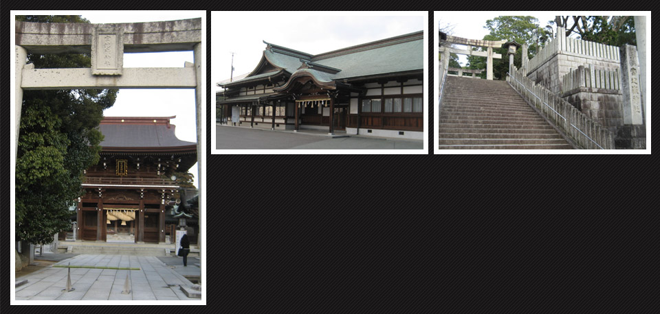 宮地嶽神社の様子